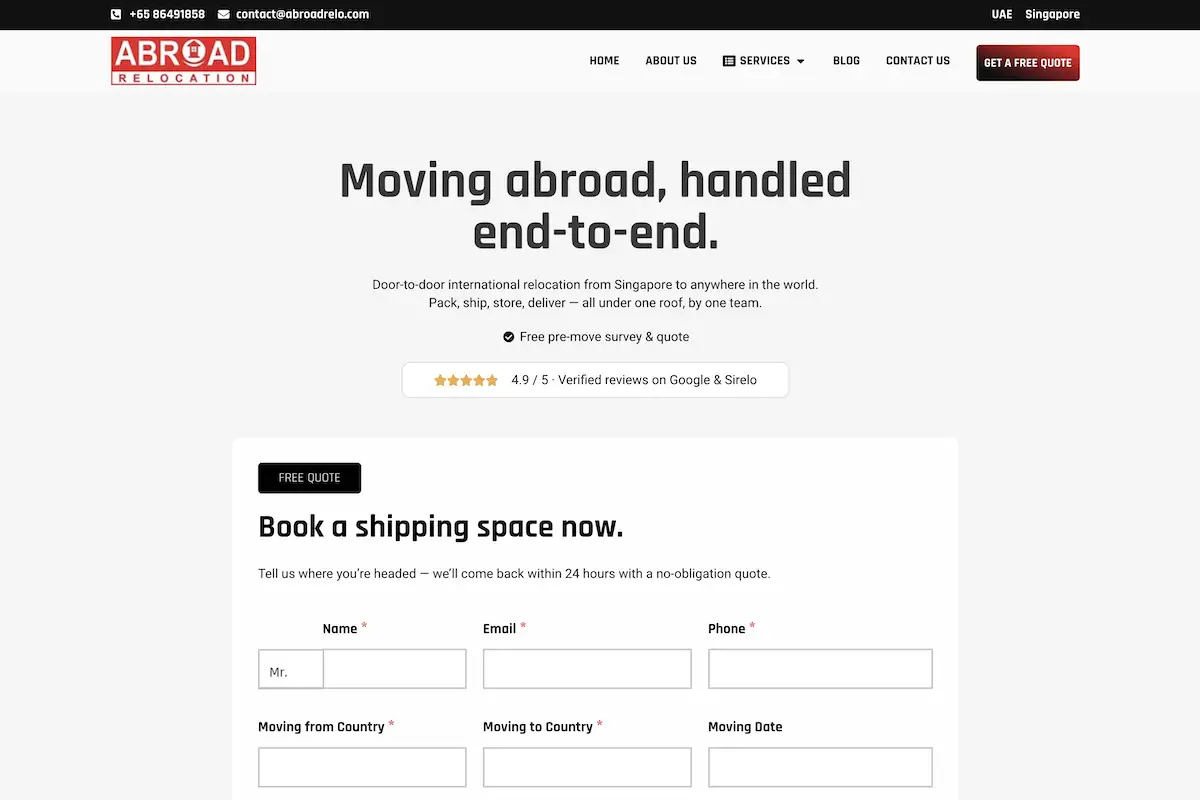 abroad relocation